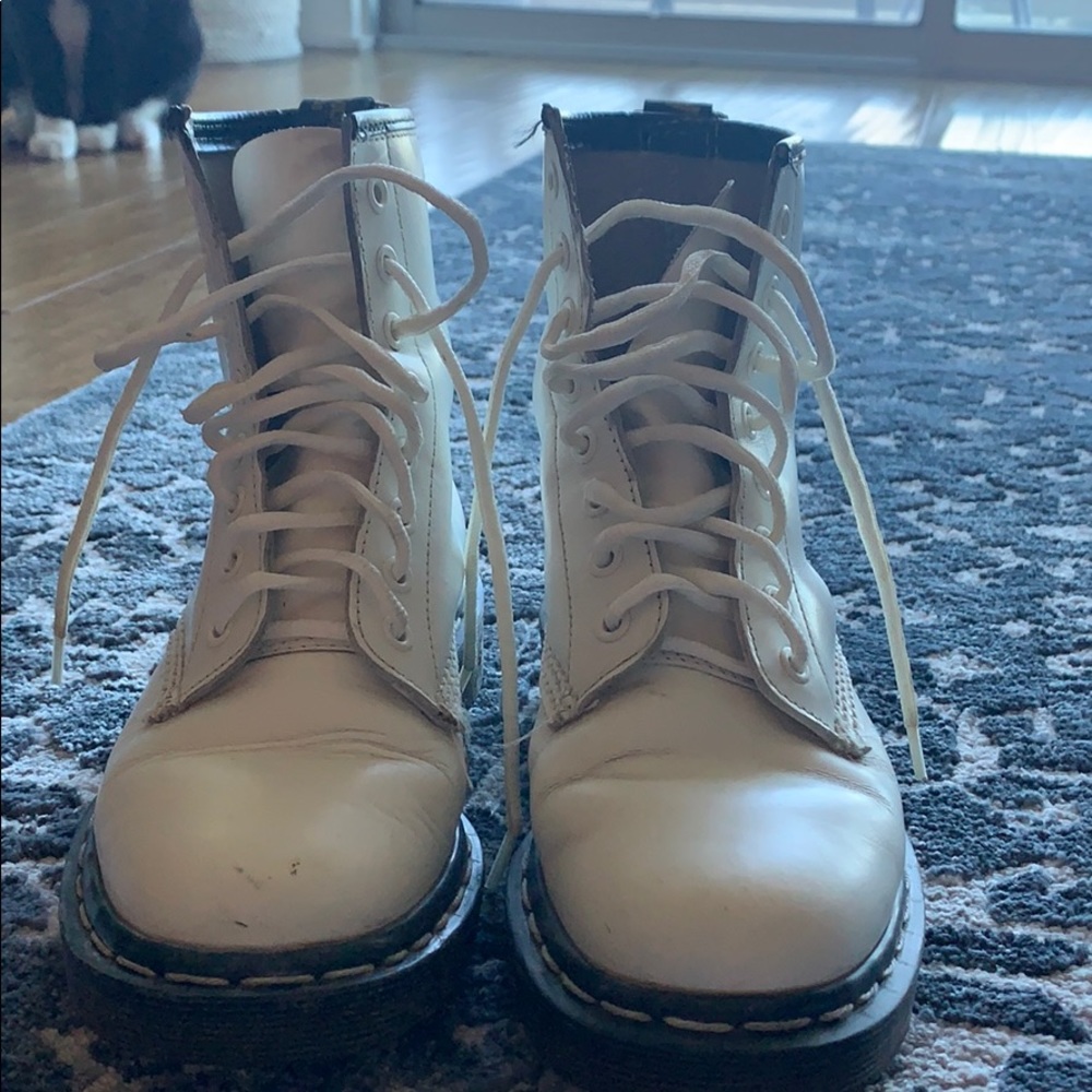 White Doc Martens